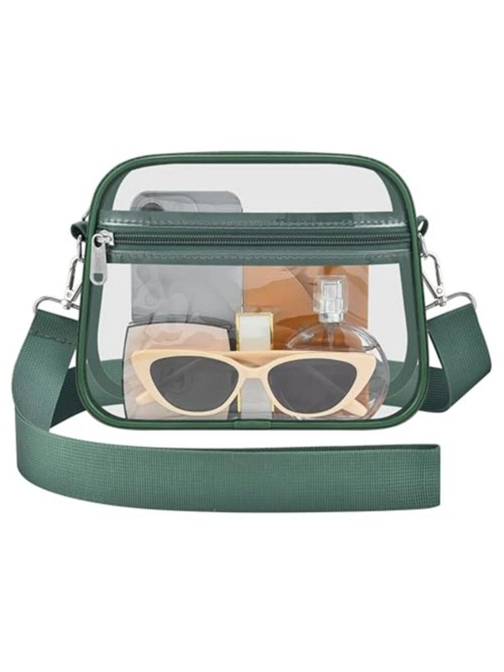 Clear Bag for Stadium Events Mini Small Clear Purse for Women & Men's